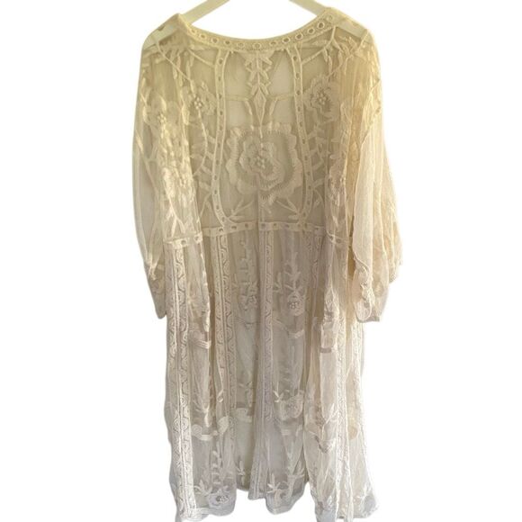 Lauren Conrad, full length, lace, floral cardigan, fairy princess one-size-fits- - Picture 5 of 6